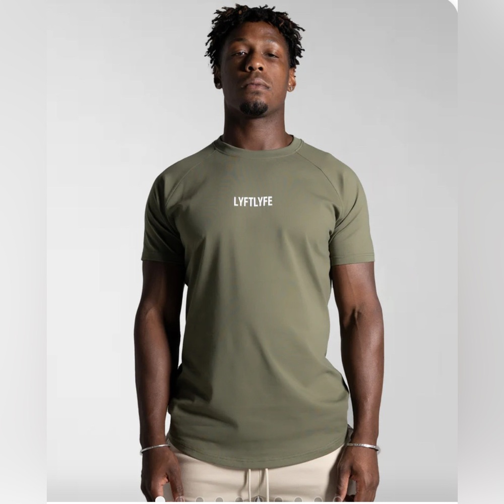 LYFTLYFE || Men’s Green Short Sleeve T-Shirt. Sz. M